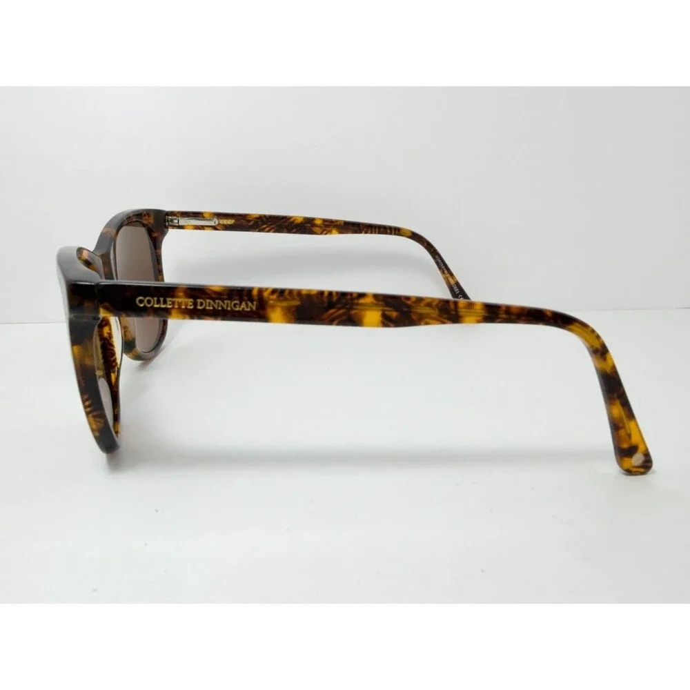 COLLETTE DINNIGAN Sun Rx03 Sunglasses Women's Tortoiseshell Brown Polarized